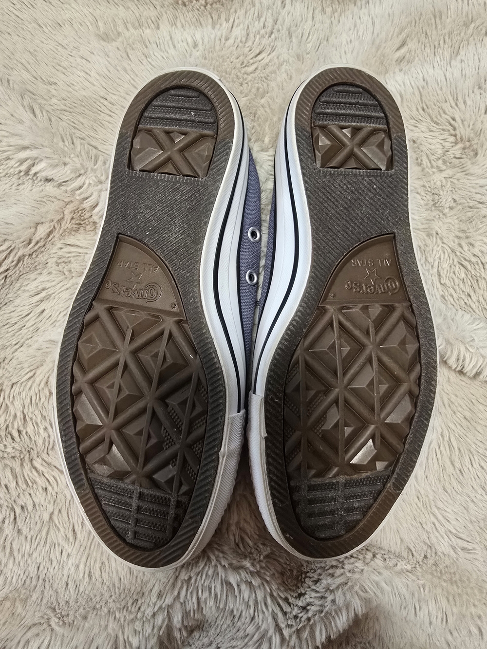 Converse Chuck Taylor All Star Shoreline Slip On Sneakers Gray Women's Size 7 - Picture 3 of 4
